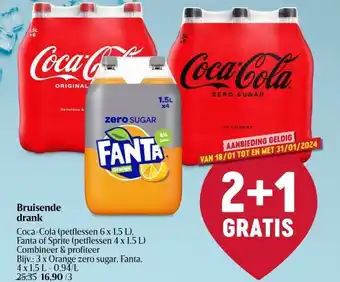 Delhaize Bruisende drank aanbieding