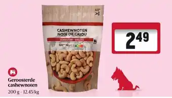 Delhaize Geroosterde cashewnoten aanbieding