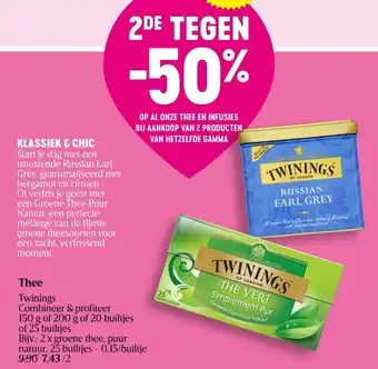 Delhaize Thee aanbieding
