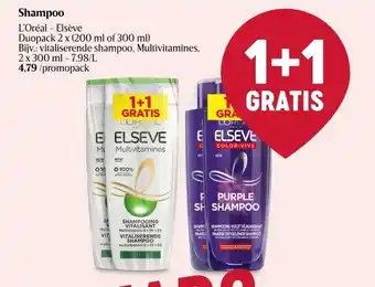 Delhaize Shampoo aanbieding