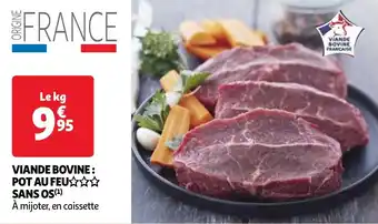 Auchan Viande bovine le kg aanbieding