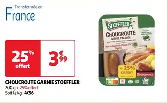 Choucroute garnie stoeffler