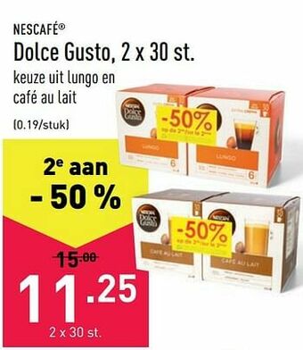 ALDI Dolce gusto aanbieding