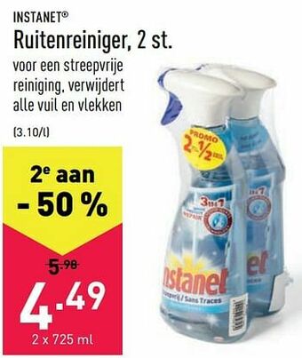 ALDI Ruitenreiniger aanbieding