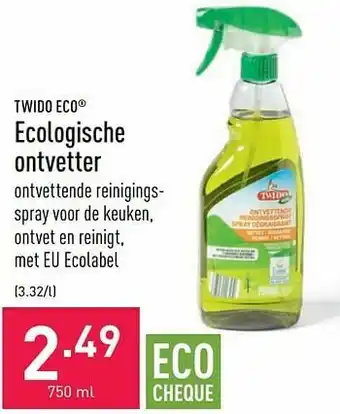 Ecologische ontvetter