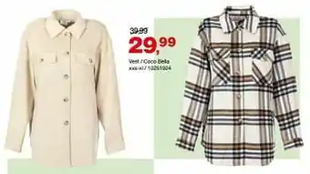 Bristol Vest - coco bella aanbieding
