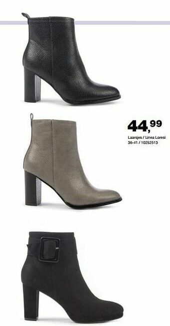 Bristol Laarsjes - linea loresi aanbieding