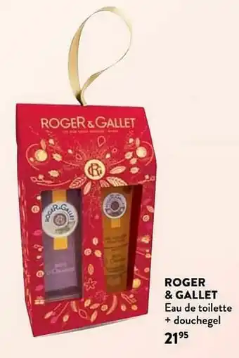 Di Roger + gallet eau de toilette + douchegel aanbieding