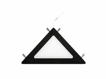Hoekplank met verlichting LIFETIME Zwart