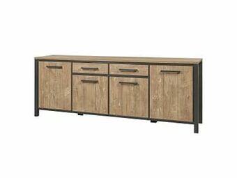 Dressoir LOVINA medium (gemonteerd) - Teakhout Hout
