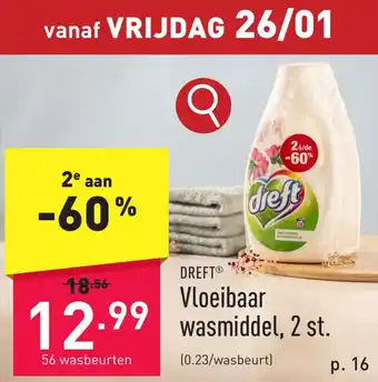 ALDI Vloeibaar wasmiddel, 2 st aanbieding