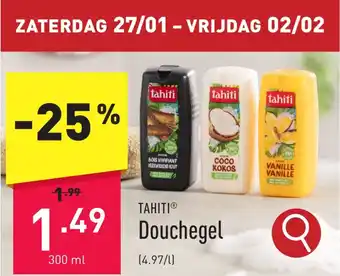 ALDI Douchegel aanbieding