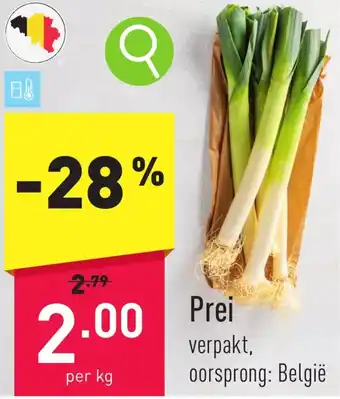 ALDI Prei aanbieding