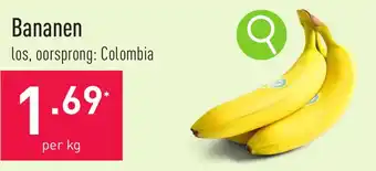 ALDI Bananen aanbieding