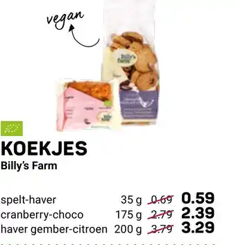 Ekoplaza Koekjes 200g aanbieding