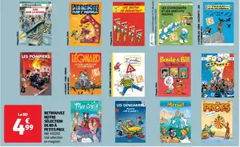 Auchan RETROUVEZ NOTRE SÉLECTION DE BD À PETITS PRIX aanbieding
