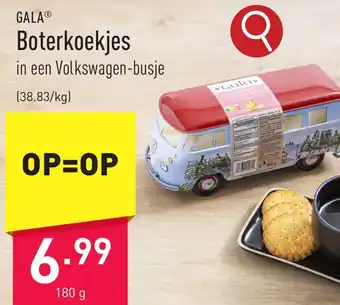 ALDI GALA Boterkoekjes 180g aanbieding
