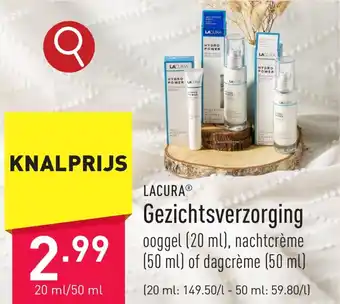 ALDI LACURA Gezichtsverzorging aanbieding