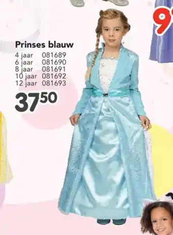 Happyland Prinses blauw aanbieding