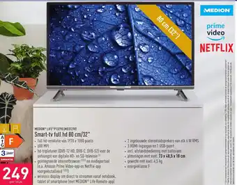 Medion Life P13290(MD31290) Smart-tv full hd 80cm/32