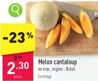 ALDI Melon cantaloup aanbieding