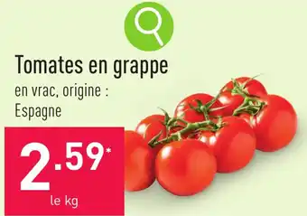 ALDI Tomates en grappe aanbieding
