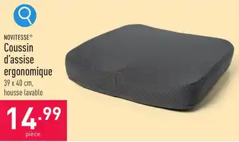ALDI NOVITESSE Coussin d'assise ergonomique aanbieding