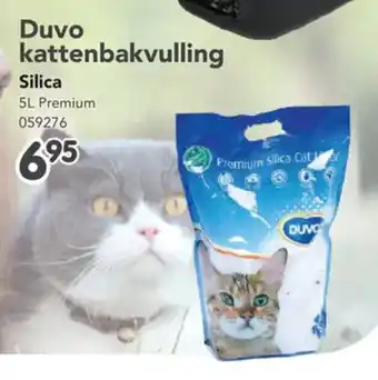 Happyland Duvo kattenbakvulling Silica 5L Premium aanbieding