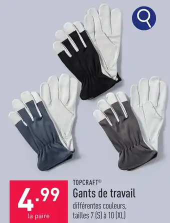 TOPCRAFT Gants de travail