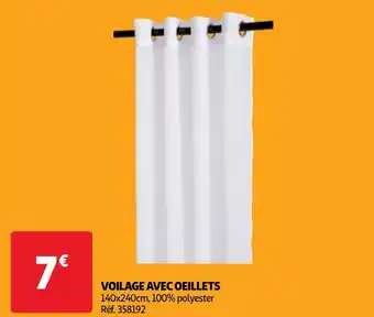 VOILAGE AVEC OEILLETS