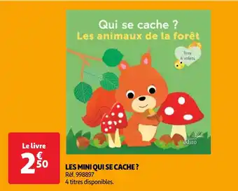 Auchan LES MINI QUI SE CACHE? aanbieding