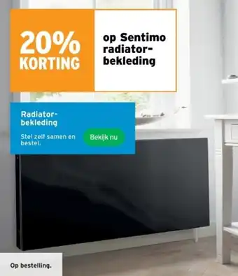 GAMMA Sentimo Radiatorbekleding aanbieding