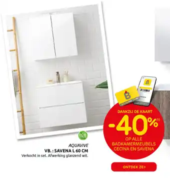 Brico Aquavive VB.: Savena L 60 cm aanbieding
