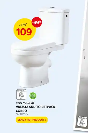 Van Marcke Vrijstaand Toiletpack Cobro REF 5599972