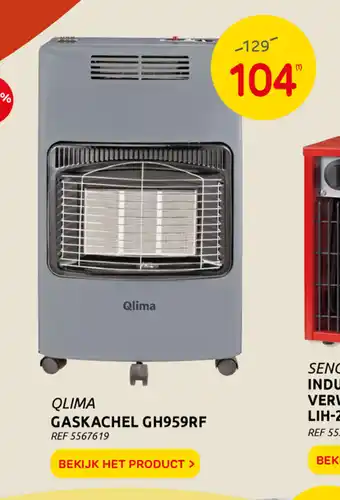 Brico Qlima Gaskachel GH959RF REF 5567619 aanbieding