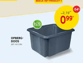 Brico Opbergdoos REF 5451286 aanbieding