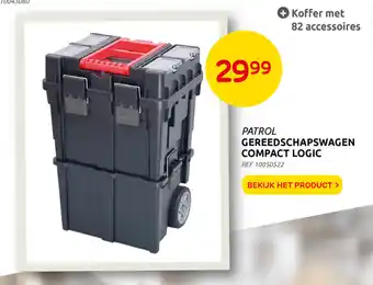 Brico Patrol Gereedschapswagen Compact Logic REF10050522 aanbieding