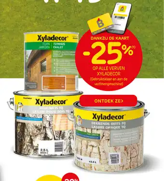 Brico Op Alle Verven Xyladecor aanbieding
