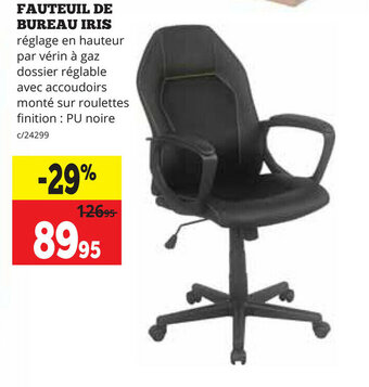 Dema Fauteuil De Bureau Iris aanbieding