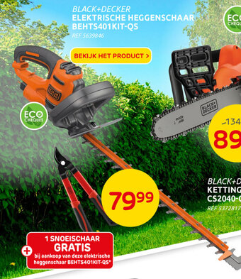 Brico Elektrische Heggenschaar BEHTS401KIT-QS aanbieding
