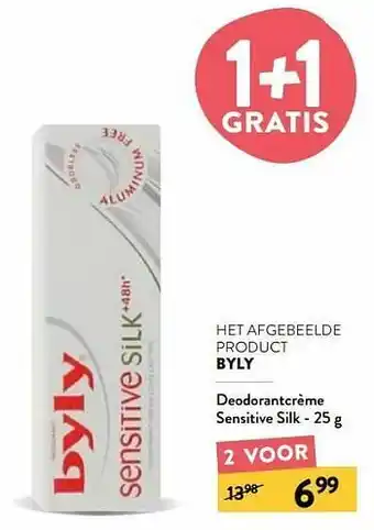 Di Deodorantcrème sensitive silk aanbieding