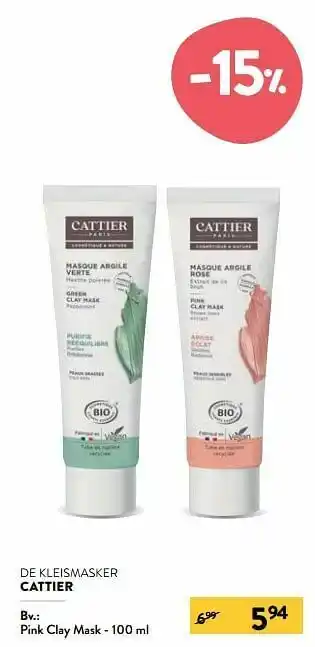 Di Pink clay mask aanbieding