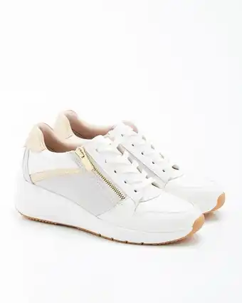 Damart Baskets compensées zippées recyclées climatyl aanbieding