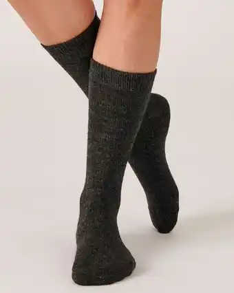 Damart Lot de 3 paires de chaussettes unies femme thermolactyl aanbieding