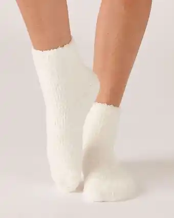Damart La paire de socquettes mœlleuses femme thermolactyl aanbieding