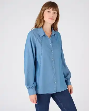 Chemisier fibres lyocell tencel