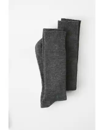 Damart Lot de 2 paires de chaussettes laine et thermolactyl aanbieding