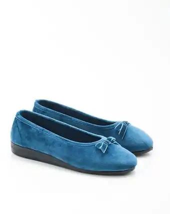 Damart Ballerines aspect velours aanbieding