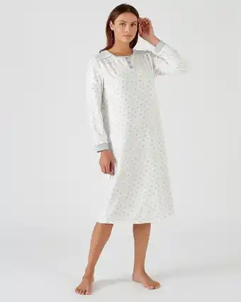 Chemise de nuit petites fleurs thermolactyl