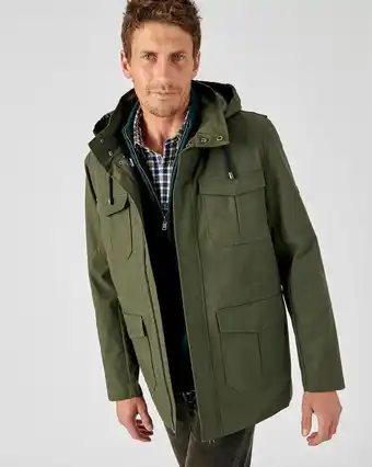 Damart Parka déperlante 3 en 1, gilet thermolactyl amovible recyclé aanbieding